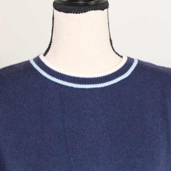 Joan Rivers Long-Sleeve Button-Back Sweater with Tipping  NWOT - Picture 5 of 10